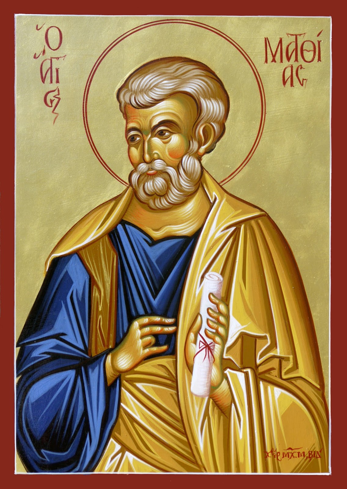 Carissimi; Today's Mass: Vigil of the feast of St Matthias ...